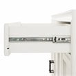 Crosley Furniture Tara 3-PC Entertainment Center/Sideboard & Bookcases in White