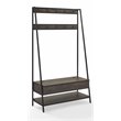 Crosley Furniture Jacobsen Modern Wood Hall Tree in Brown/Black