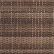 Crosley Furniture Capella Rattan & Fabric Patio Chair in Brown/Cream (Set of 2)