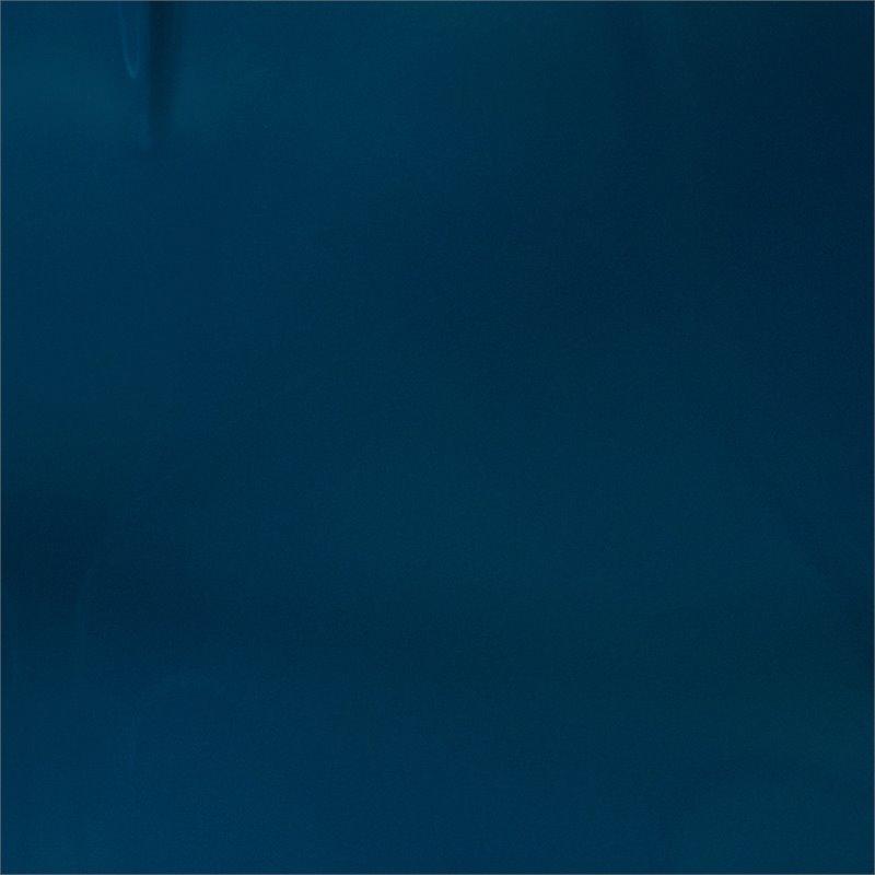 Crosley Furniture Ridgeland Modern Metal Outdoor Loveseat Glider in Navy