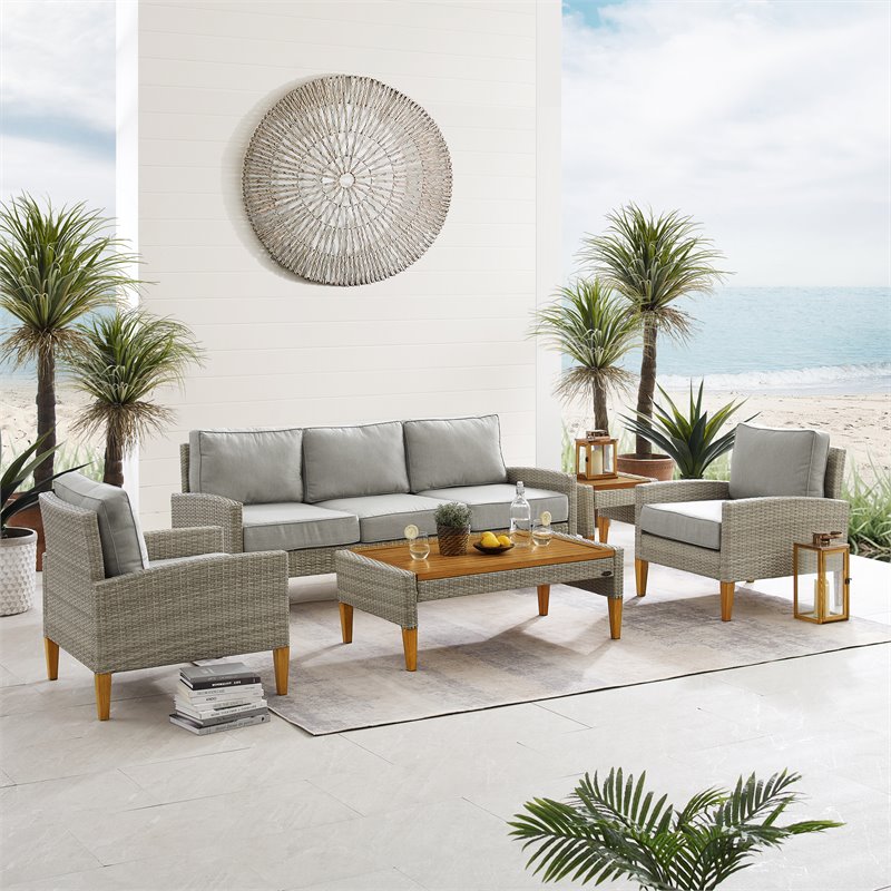 Crosley Furniture Capella 5pc Modern