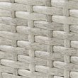 Crosley Furniture Capella 3PC Modern Wicker / Rattan Outdoor Chair Set in Gray