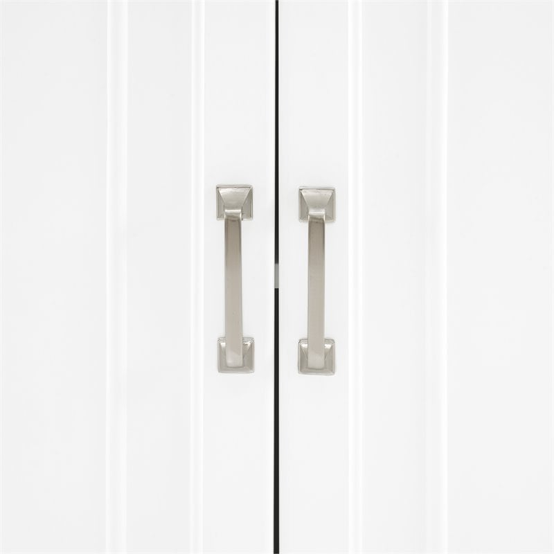 Crosley Furniture Stanton Traditional MDF Wood Sideboard in White