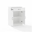 Crosley Furniture Stanton Traditional Wood Storage Cabinet in White