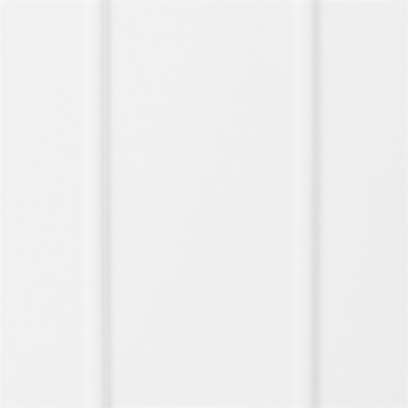 Crosley Furniture Shoreline 2-Piece Wood Corner Stackable Pantry in White