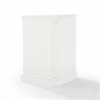 Crosley Furniture Shoreline Wood Corner Stackable Pantry in White