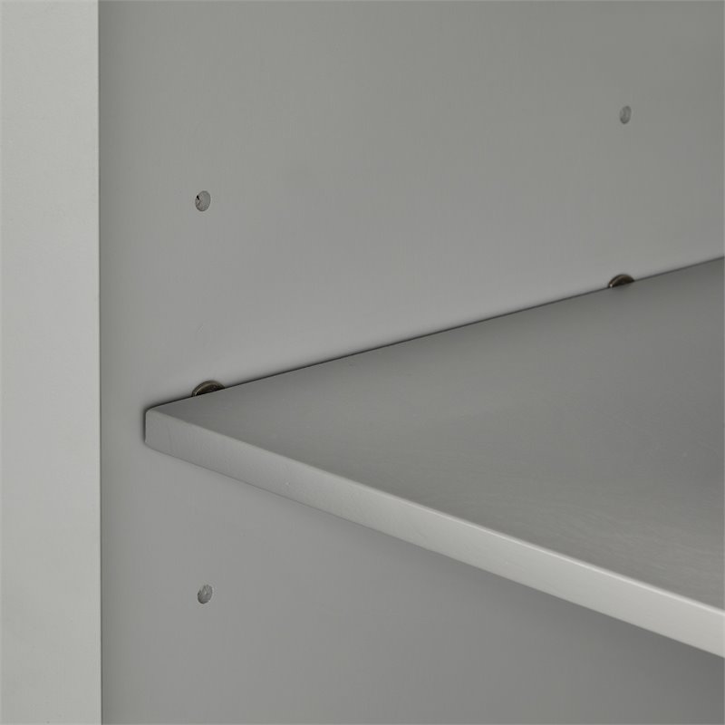 Crosley Furniture Tara Modern MDF Wood Sideboard in Distressed Gray