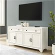 Crosley Furniture Tara Modern Wood Sideboard in Distressed White
