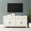 Crosley Furniture Tara Modern Wood Sideboard in Distressed White