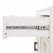 Crosley Furniture Tara Modern Wood Sideboard in Distressed White