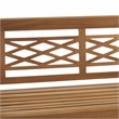 Crosley Furniture Olivier Traditional Teak Wood Outdoor Bench in Brown