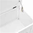 Crosley Furniture Kayce Modern Wood Hall Tree in White Finish