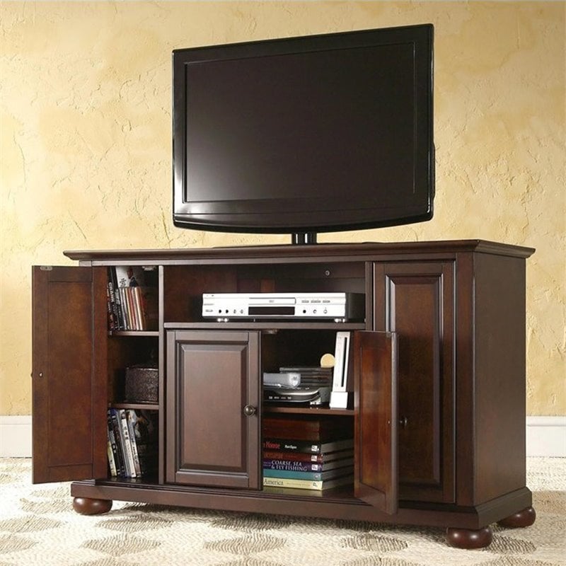 Crosley Furniture Alexandria 48" TV Stand in Vintage ...