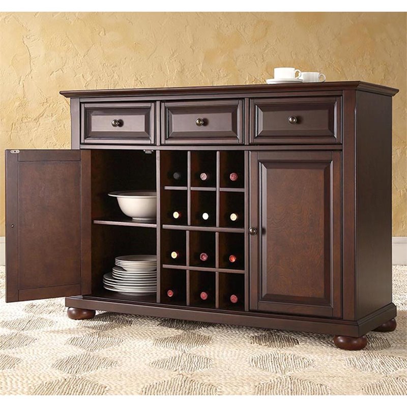 Crosley Furniture Alexandria Buffet Server / Sideboard Cabinet in ...