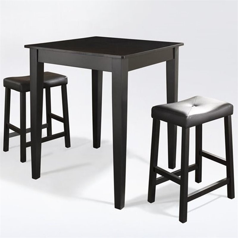 black pub height table