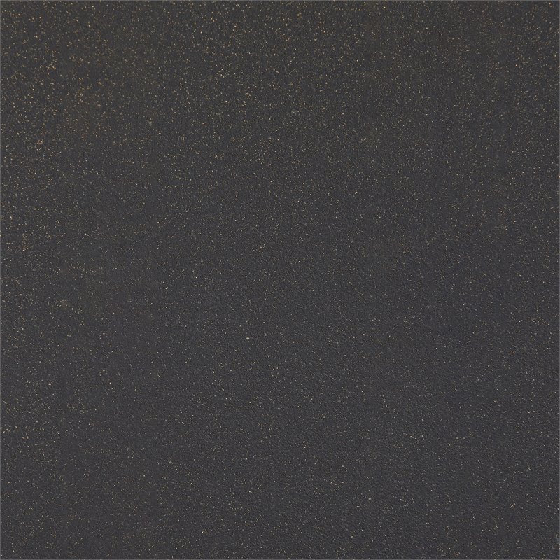 Crosley Furniture Clark Modern Fabric Armless Patio Chair in Charcoal/Black