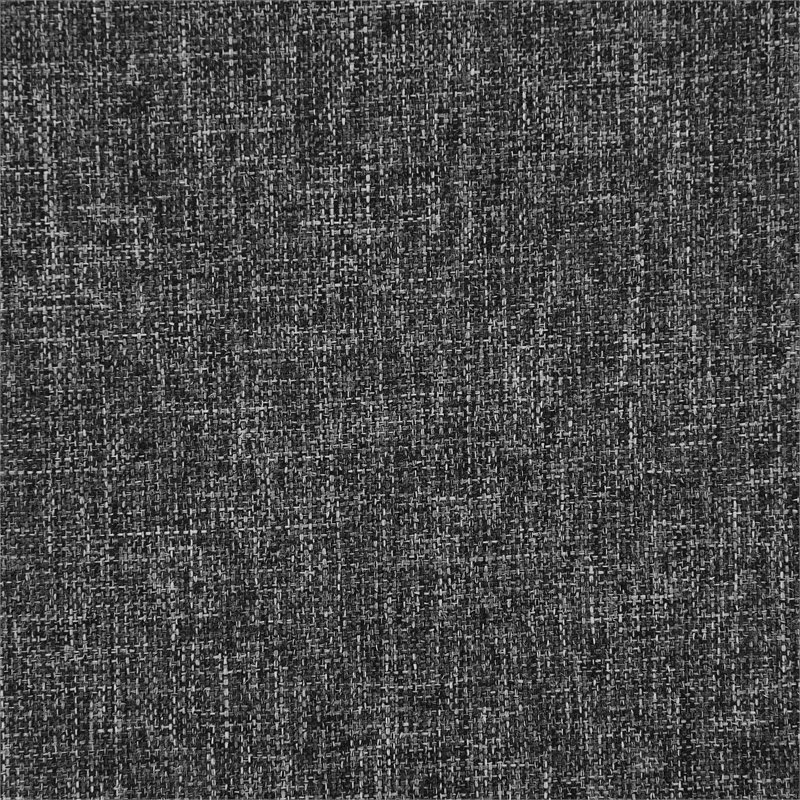 Crosley Furniture Clark Fabric Outdoor Sectional Left Side Loveseat in Charcoal