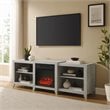 Crosley Furniture Ronin Wood TV stand for TVs up to 75