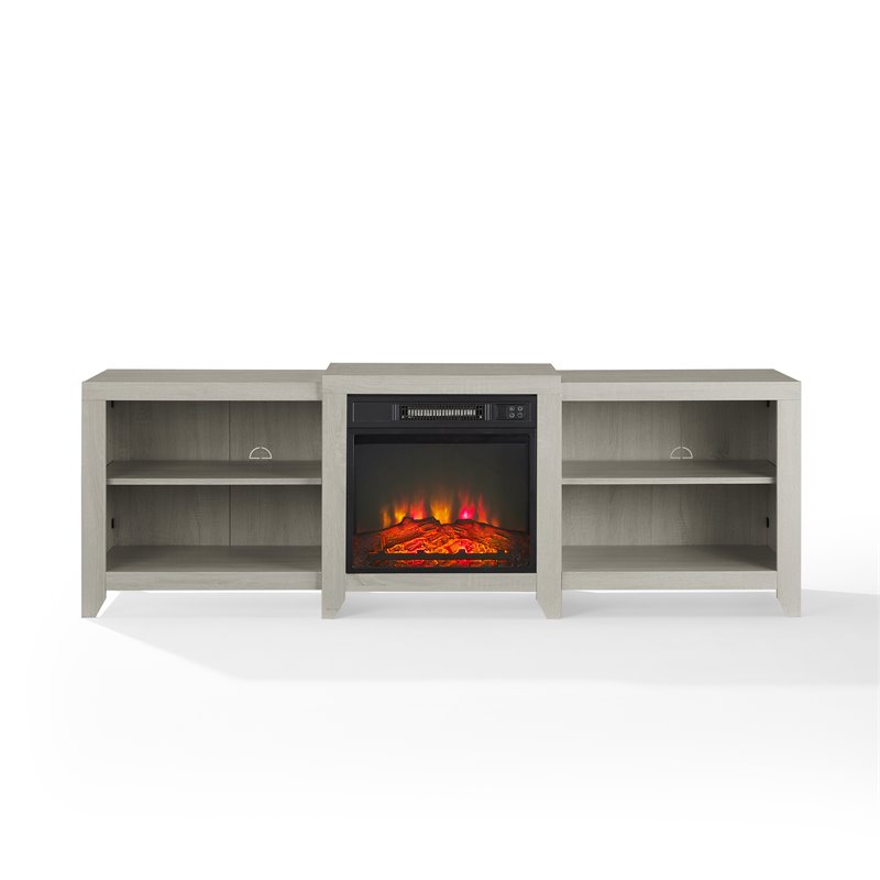 Crosley Furniture Ronin Wood TV stand for TVs up to 75