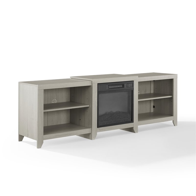 Crosley Furniture Ronin Wood TV stand for TVs up to 75