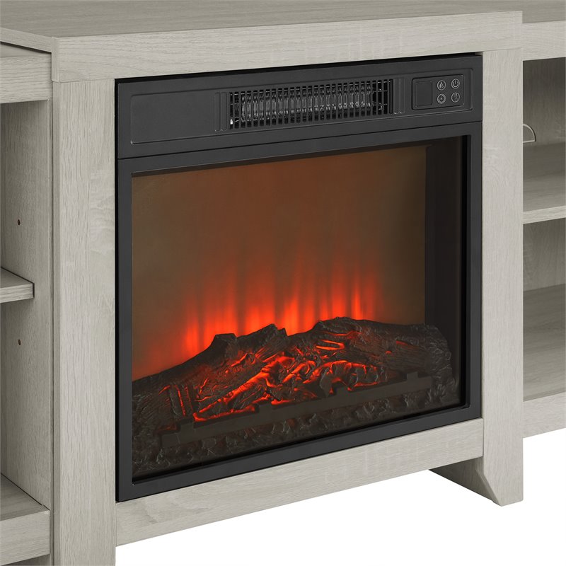 Crosley Furniture Ronin Wood TV stand for TVs up to 75