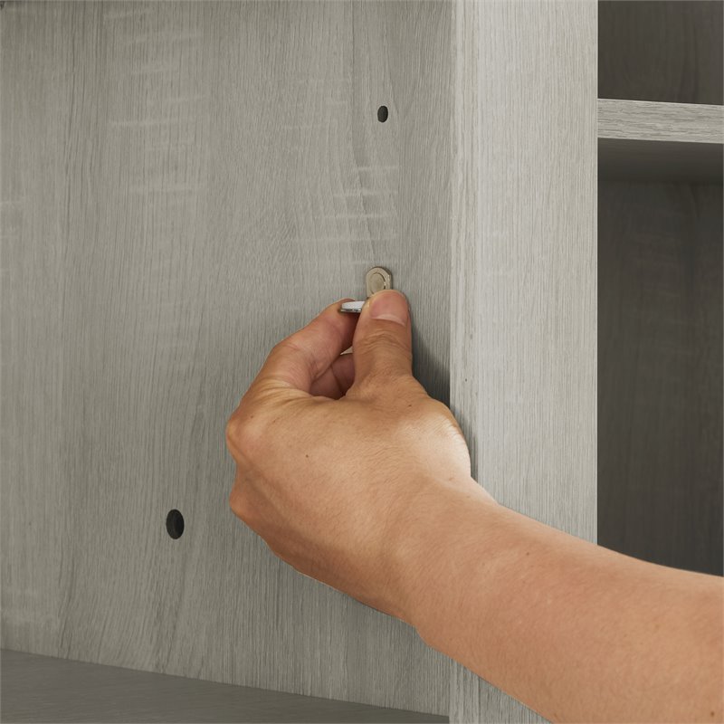 Crosley Furniture Ronin Wood TV stand for TVs up to 75