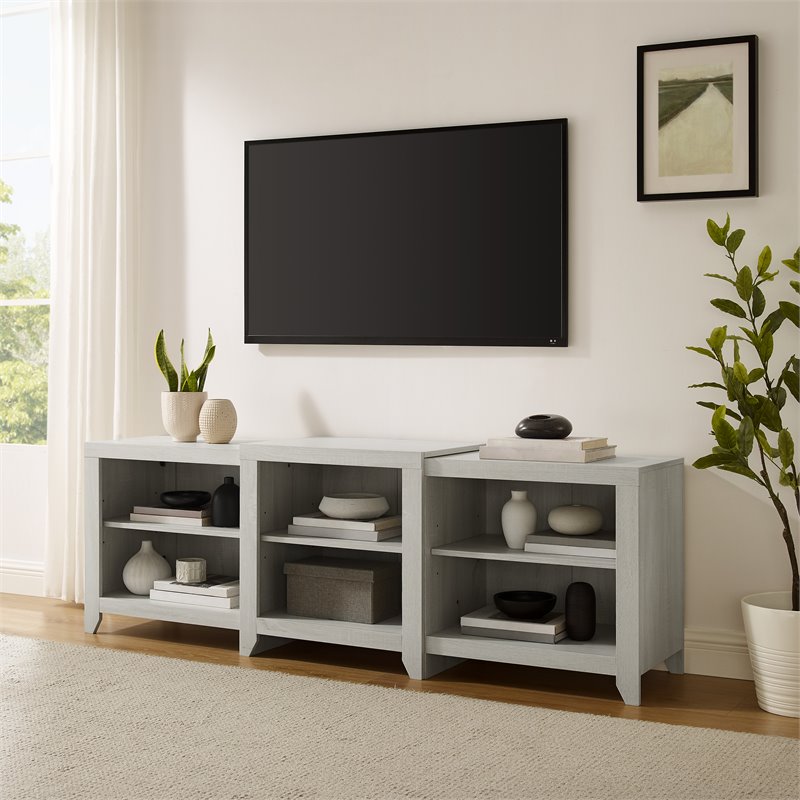 Crosley Furniture Ronin Modern Wood TV stand for TVs up to 75