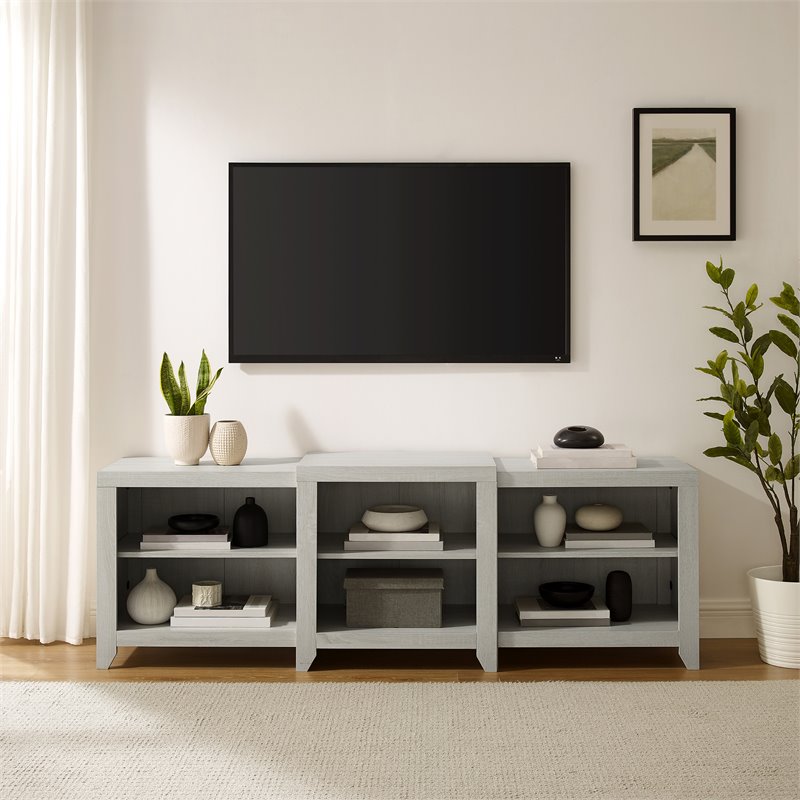 Crosley Furniture Ronin Modern Wood TV stand for TVs up to 75