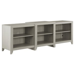 Crosley Furniture Ronin Modern Wood TV stand for TVs up to 75&quot in Whitewash