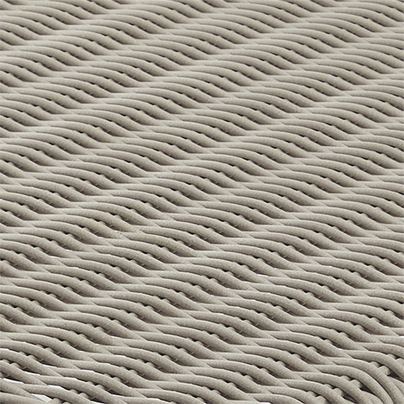 Crosley Furniture Thatcher Fabric Outdoor Swivel Rockers in Cream (Set of 2)