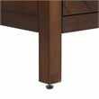 Crosley Furniture Darcy 4-Door Modern Wood Sideboard in Dark Brown