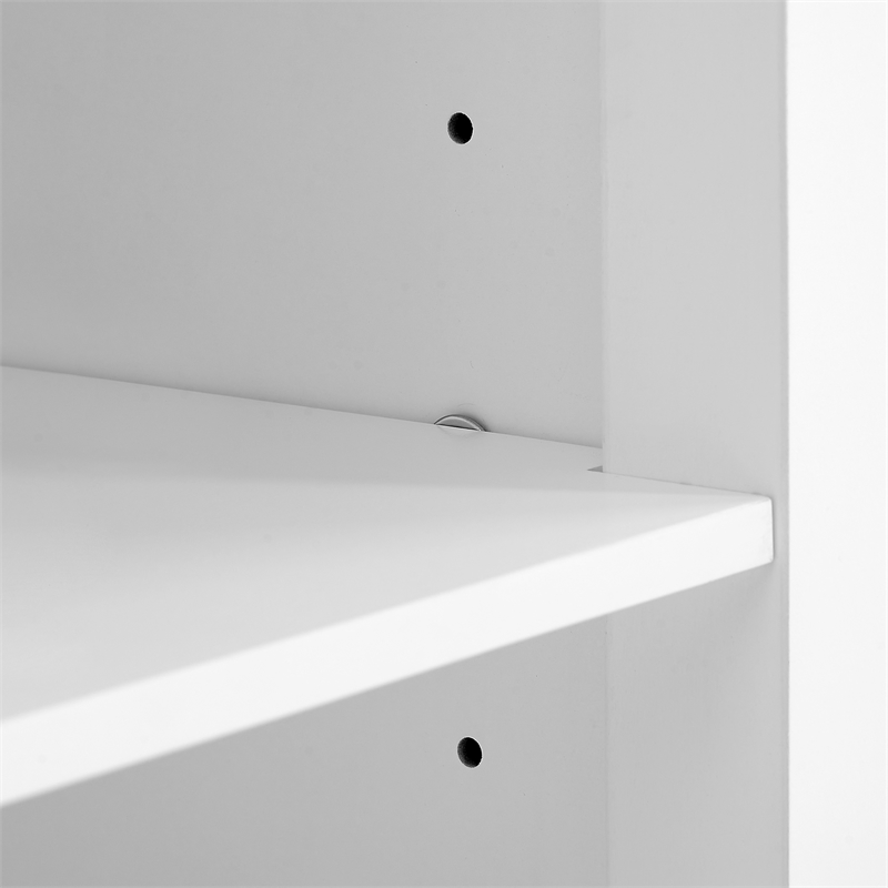 Crosley Furniture Silvia 2-Drawer Traditional Wood Kitchen Island in White/Gray