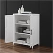 Crosley Furniture Milo Modern Wood Stackable Storage Pantry in White