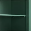 Crosley Furniture Cora Drop Leaf Traditional Wood Kitchen Island in Emerald
