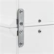 Crosley Furniture Cecily 4-Door Modern Wood Tall Storage Pantry in White