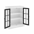 Crosley Furniture Cecily 2-Door Modern Wood Storage Pantry in White