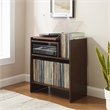 Crosley Furniture Portland Modern MDF Wood Turntable Stand in Dark Brown