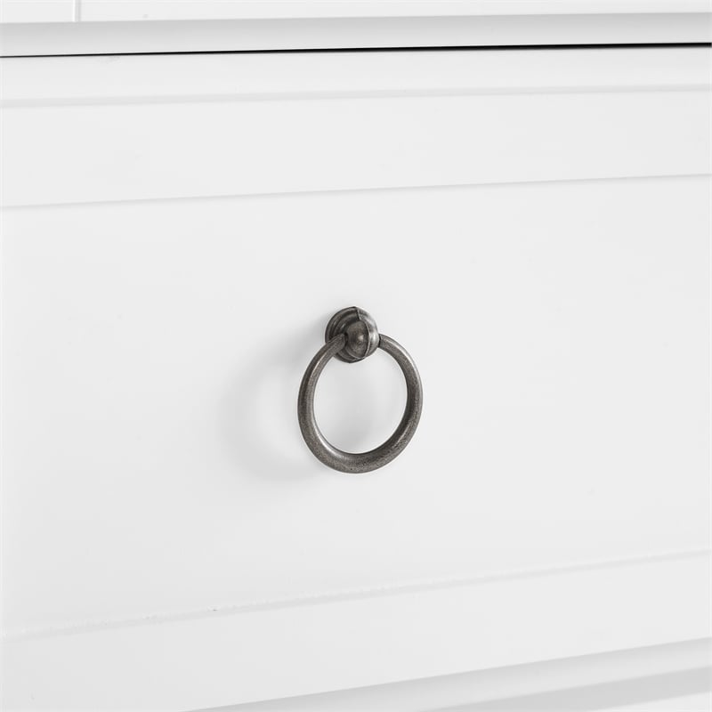 Crosley Furniture Winston Traditional Wood Storage Pantry in White