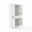 Crosley Furniture Winston Traditional Wood Storage Pantry in White