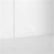 Crosley Furniture Genevieve Particle Board and MDF Wood Storage Pantry in White
