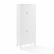 Crosley Furniture Genevieve Particle Board and MDF Wood Storage Pantry in White