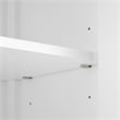 Crosley Furniture Genevieve Particle Board and MDF Wood Storage Pantry in White