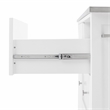 Crosley Furniture Soren Stainless Steel Top Kitchen Island/Cart in White