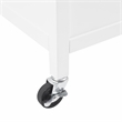 Crosley Furniture Soren Solid Granite Stone Top Kitchen Island/Cart in White