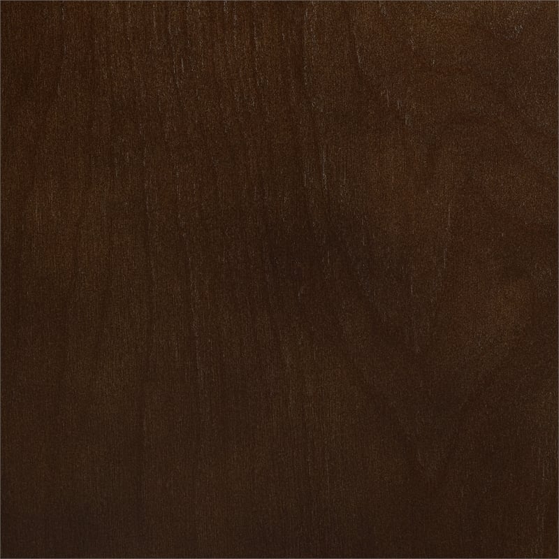 Crosley Furniture Asher Wood Record Storage Media Console - Dark Brown