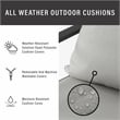 Crosley Furniture Otto 7-Piece Modern Metal Outdoor Dining Set in Gray/Black