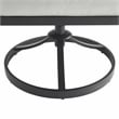 Crosley Furniture Otto 7-Piece Metal Outdoor Dining Set in Gray/Matte Black