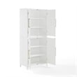 Crosley Furniture Roarke Modern Wood Kitchen Pantry Storage Cabinet in White