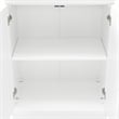 Crosley Furniture Stanton 3-PC Wood/Metal Sideboard And Bar Cabinet Set in White