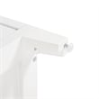 Crosley Furniture Roarke Wood Kitchen Pantry Storage Cabinet in White (Set of 2)